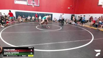 205 lbs Round 1 (6 Team) - Malosi Sosef, Southwest MO Stingers vs Karson Tompkins, Reece`s Warriors