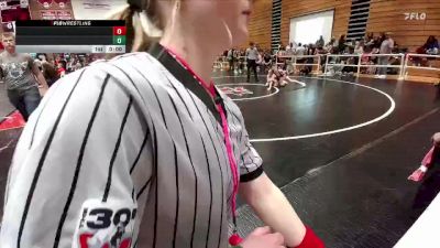 100B Semifinal - Beckham Jacobs, Lander Middle School vs Sam Frank, Shoshoni Junior High School