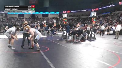 285 lbs Consi Of 32 #2 - Jackson Reilly, Clovis North (CS) vs Robert Crowe, South Torrance (SS)