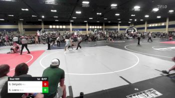 144 lbs Consi Of 16 #1 - Sebastian Delgado, All In Wr Acd vs Santiago Loera, Inland Elite