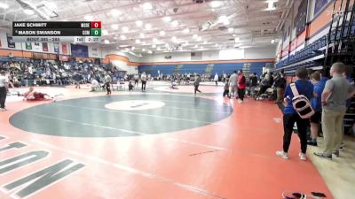 285 lbs Cons. Round 3 - Jake Schmitt, Milwaukee School Of Engineering vs Mason Swanson, Concordia College (Moorhead)