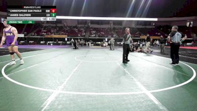 235 lbs Consi Of 8 #2 - Christopher San Paolo, Rowan vs James Baldwin, LSU