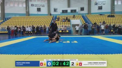 TALITA LOPES VIEIRA vs CAMILA RIBEIRO MANIEZZO 2026 FPJJ Campeonato Paulista Sem Kimono