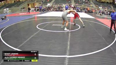 172 lbs Round 3 (4 Team) - Wyatt Jenkins, Oregon City vs Alex ...
