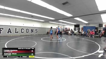 108 lbs Semifinal - Thorn Equihua, Dog Pound WC vs Raphael Solia, Unattached