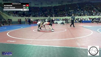 123 lbs Round Of 16 - Eli Stahler, Cowboy Wrestling Club vs Charly Rendon, Santa Fe South