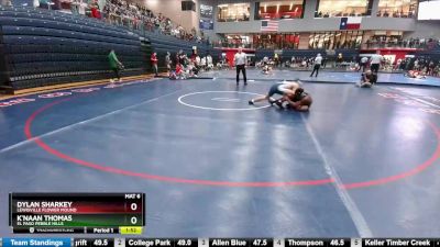 157 lbs Round 2 - Dylan Sharkey, Lewisville Flower Mound vs K`naan Thomas, El Paso Pebble Hills