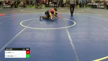 126 lbs Round Of 32 - Sergio Pena, Sahuarita Mustang Wrestling vs Cristian Morales, Tesoro