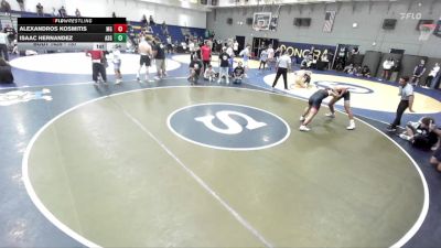 157 lbs Quarterfinal - Alexandros Kosmitis, Monster Garage vs Isaac Hernandez, ASG