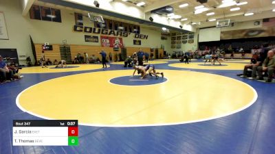 141 lbs Consi Of 32 #2 - Joel Garcia, Exeter vs Tommy Thomas, Severance (CO)