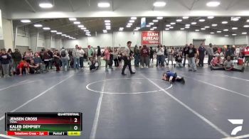 59 lbs Quarterfinal - Jensen Cross, TNWA vs Kaleb Dempsey, Nova WC