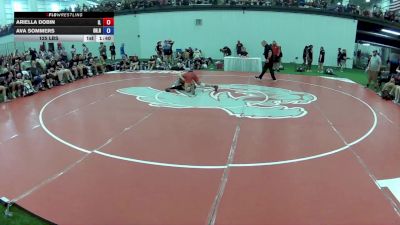 125 lbs Ariella Dobin, Illinois vs Ava Sommers, Ohio Red