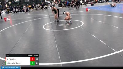 133 lbs Finals (2 Team) - Jevin Foust, Newman vs Isaiah DeLaCerda, Adams State