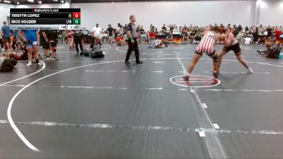 185 lbs Round 3 (4 Team) - Nick Holder, LaFayette Wrestling vs Tristyn Lopez, Freedom Elite