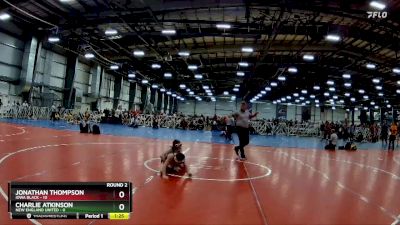 80 lbs Rd# 2 10:30am Friday - Jonathan Thompson, Iowa Black vs Charlie Atkinson, New England United