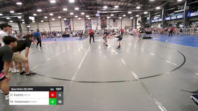 126 lbs Rr Rnd 2 - Dylan Kadish, MetroWest United Red vs Mark Hubsmann, Dark Knights