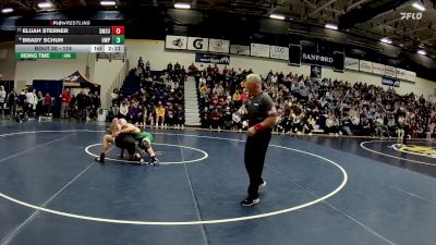 174 lbs Champ. Round 1 - Elijah Sterner, Southwest Minnesota State vs Brady Schuh, Wisconsin-Parkside