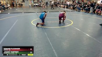 130 lbs Round 3: 3:00pm Fri. - Johnny Martinez, Palmer High School vs Edward Flickinger, Dimond