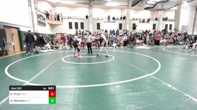 132 lbs Consi Of 16 #2 - Braiden Troy, Cumberland vs Paul Chapman, Cohasset