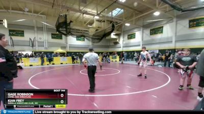 160 lbs Cons. Round 1 - Kian Frey, Gorilla Wrestling Club, Inc. vs Gage Robinson, Camel Kids Wrestling