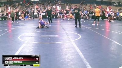 75 lbs Quarterfinal - Hunter VanAuken, Unattached vs Breckon Morrill, Three Rivers