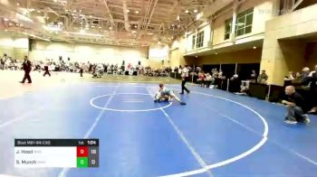 132 lbs Rr Rnd 1 - Jason Hood, MetroWest United vs Sam Munch, SMWC