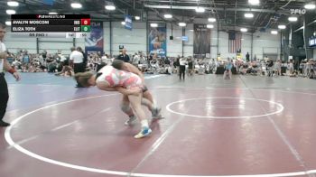 152 lbs Rr Rnd 1 - AvaLyn Mosconi, Indiana Athena vs Eliza Toth, Elite NJ Red