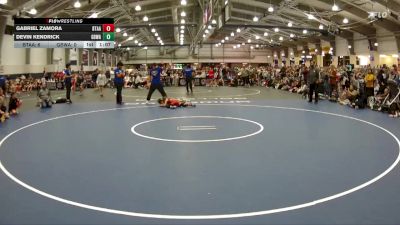 55 lbs Finals (2 Team) - Devin Kendrick, Gracie Barra Westchase Wrestling Club vs Gabriel Zamora, Best Trained X All American - Red