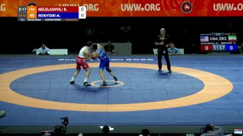 82 kg Bronze - Beka Melelashvili, GEO vs Mohammad Mokhtari, IRI