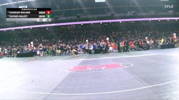 D4-285 lbs Cons. Round 1 - Tucker Hulett, Sand Creek vs Charles Walker, Bark River-Harris