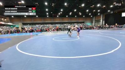 215 lbs Champ. Round 1 - Jaxen Wright, Del Oro vs Nolan Martin, Shasta