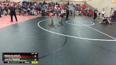 82 lbs Cons. Round 3 - Austin Freniere, Cle Elum Mat Miners Wrestling Club vs Nickolas Hatley, Marysville Wrestling Club