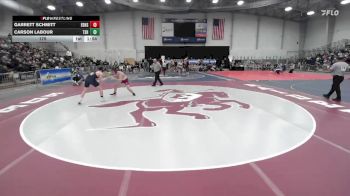 175 lbs Round 2 (3 Team) - Carson Labour, Tioga Sr HS vs Garrett Schmitt, Eden HS