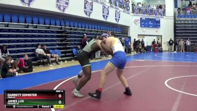 190 lbs Cons. Round 4 - Garrett Edmister, FINDLAY vs James Lux, Mendon HS