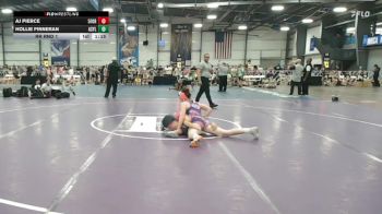 138 lbs Rr Rnd 1 - AJ Pierce, 5forty Lady Brawlers II vs Hollie Finneran, The Asylum Pink