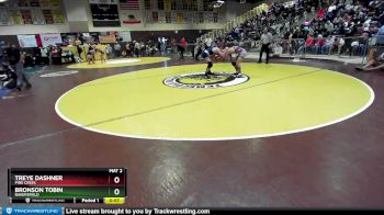 152 lbs Cons. Round 5 - Bronson Tobin, Bakersfield vs Treye Dashner, Pine Creek