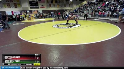 152 lbs Cons. Round 5 - Bronson Tobin, Bakersfield vs Treye Dashner, Pine Creek