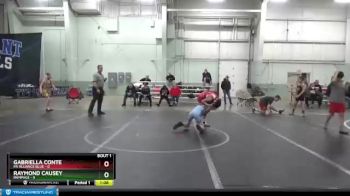 80 lbs Finals (2 Team) - Gabriella Conte, PA Alliance Blue vs Raymond Causey, Rampage