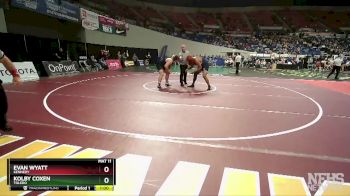 2A/1A-285 Cons. Semi - Kolby Coxen, Toledo vs Evan Wyatt, Kennedy