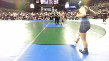 152 lbs Cons 32 #2 - Teegan Sulentich, Iowa vs Amelia Fawcett, Alaska