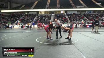 235 lbs Quarterfinal - Meya Howell, Maize vs Saryja Nelson, Leavenworth Takedown Club