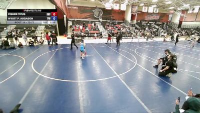 72-77 lbs Round 4 - Wyatt P. Augason, Team Prestige Wrestling vs Fisher Titus, Defiant Wrestling Club