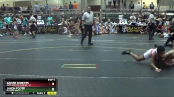 130 lbs Round 1 (6 Team) - Xavier Roberts, Elite Athletic Club WE vs Jaxon Foote, Mi Mafia White