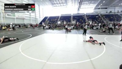 61 lbs 3rd Place - Eros Duarte, California Grapplers vs Zaedrian Armstrong, Dominate WC