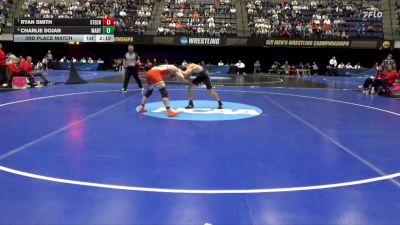 157 lbs 3rd Place Match - Charlie Dojan, Wartburg vs Ryan Smith, Stevens