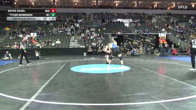 174 lbs 3rd Place Match - Bryce Dagel, St. Cloud St. vs Tyler Morrison, Pitt-Johnstown