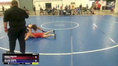 149 lbs Semis & 1st Wrestleback (8 Team) - Noah Macha, Louisiana vs Elijah Davis, Oklahoma Blue