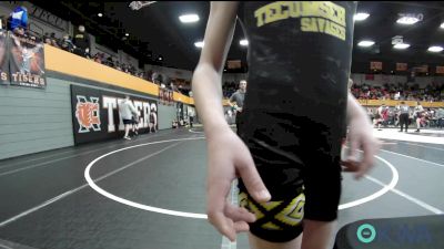 75 lbs Rr Rnd 1 - Kord Walker, Hinton Takedown Club vs Corbin Wilson, Tecumseh Youth Wrestling