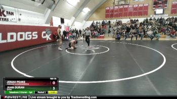 165 1A Semifinal - Juan Duran, Omak vs Jonah Peake, Cascade (Leavenworth)