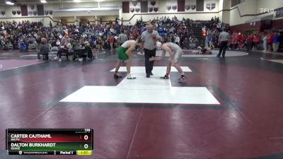 138 lbs Round 2 - Carter Cajthaml, NH/TV vs Dalton Burkhardt, Osage